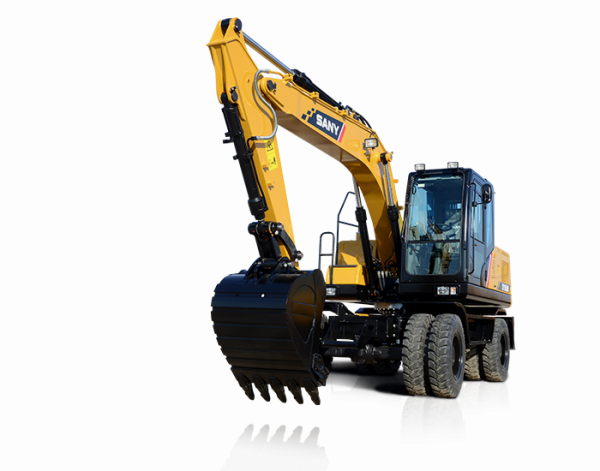 Xúc đào bánh lốp SANY SY135C – 15.5 tấn