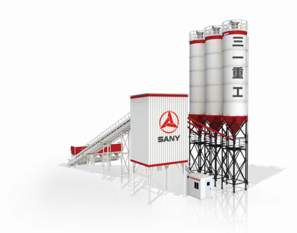 F8 Fast Mounted Concrete Batching Plant