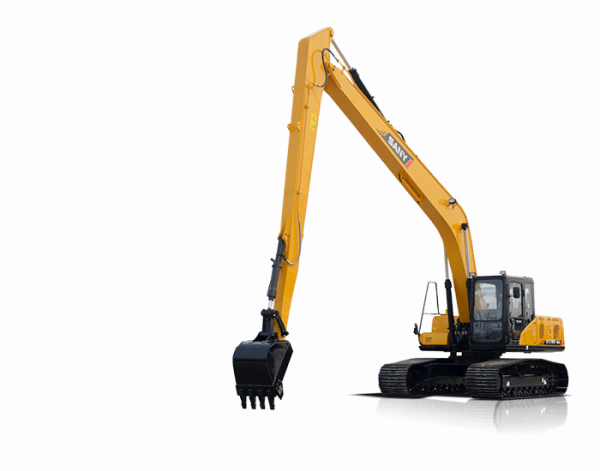 Xúc đào bánh Xích cần dài 18m