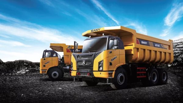 Xe Ben Mỏ Sany 105 tấn – SKT105S